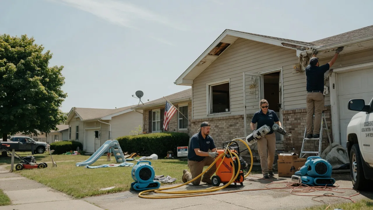 Water Damage Restoration in Mechanicsburg, OH near me